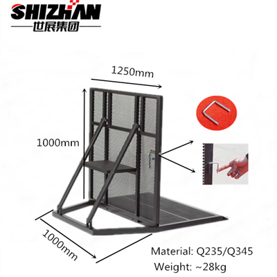 Crowd Control Barrier i rustfritt stål