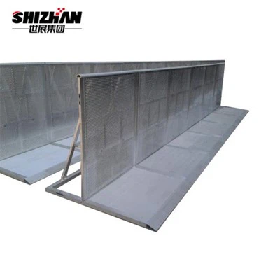 Aluminiumskonsert Folding Crowd Control Barrier Mojo Barricade